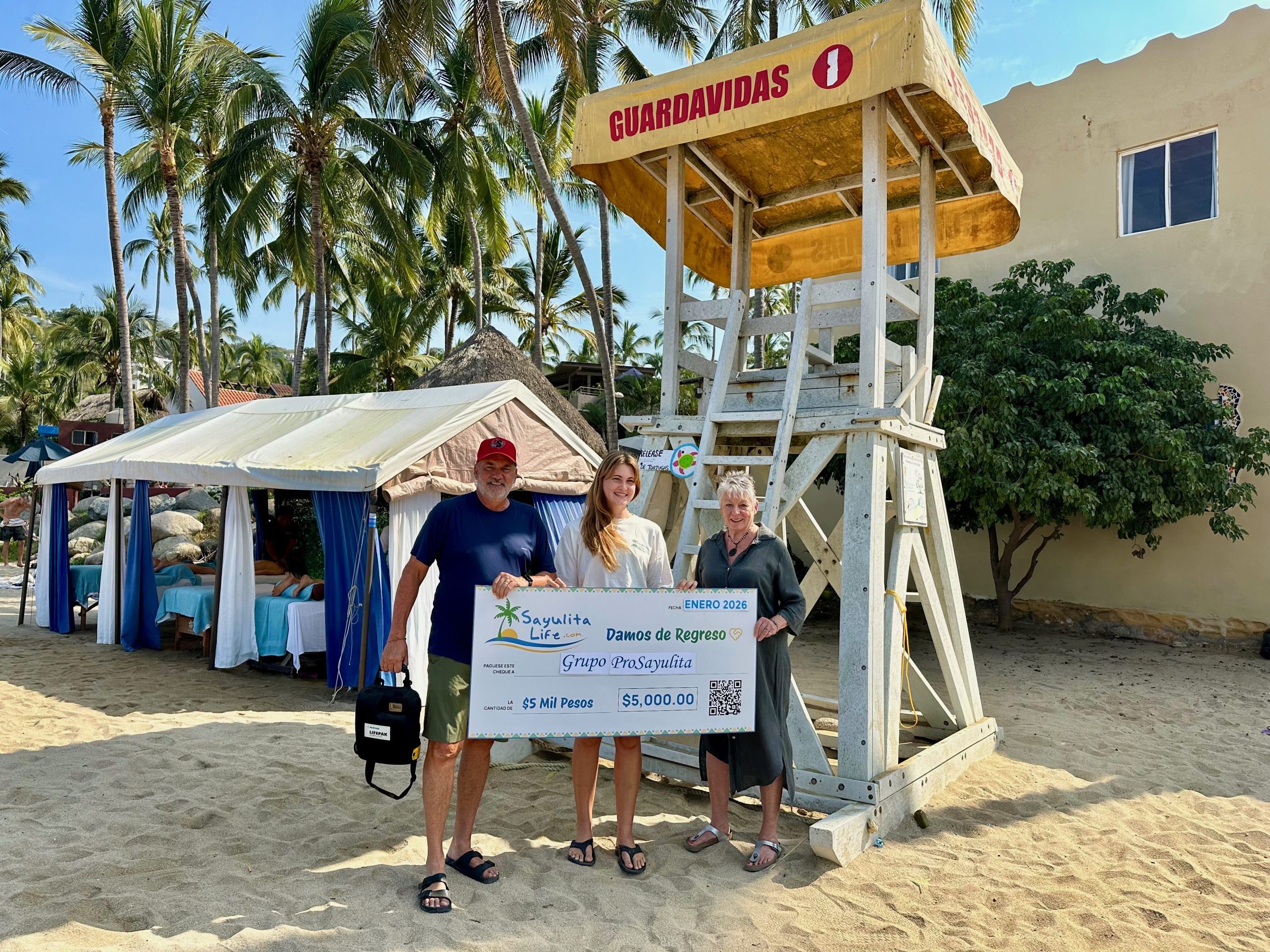 Sayulita Life’s January $5,000 Donation Goes to Pro Sayulita